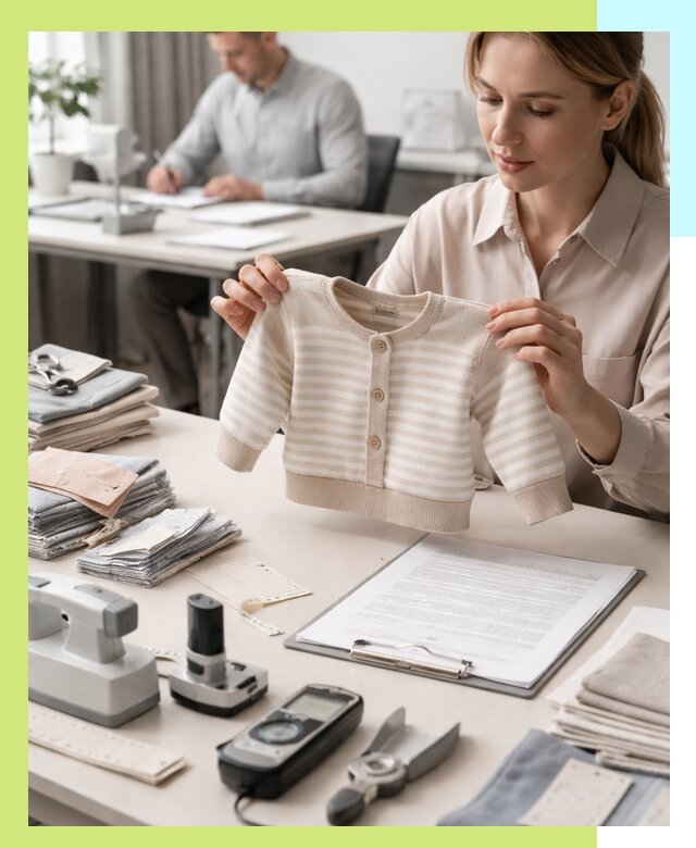 Сертификация детской одежды и текстильных изделий в Черкесске