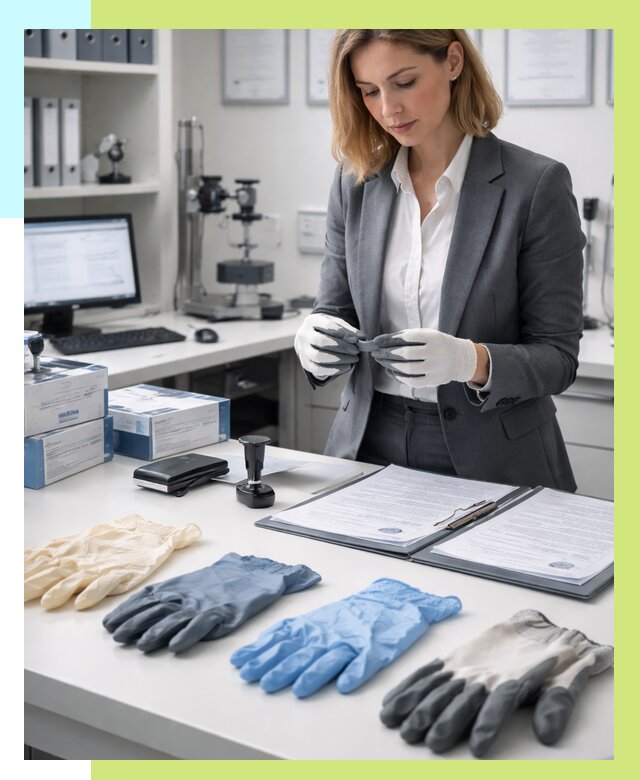 Сертификация перчаток в Черкесске от 8667 р. | Алешин-Чрк