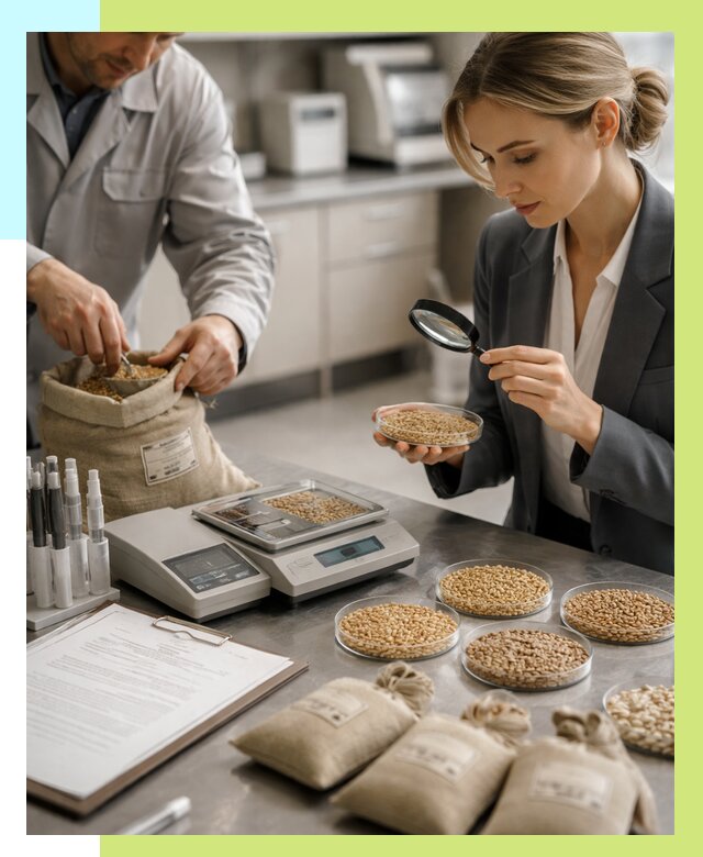 Сертификация зерна в Черкесске по цене от 15294 р. | Алешин-Чрк
