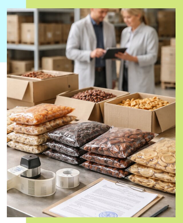 Сертификация сухофруктов в Черкесске от 12235 р. | Алешин-Чрк под ключ