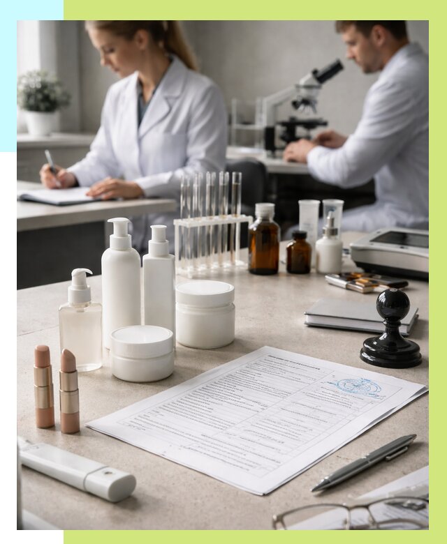 Сертификация косметики в Черкесске от 20392 р. - Алешин-Чрк