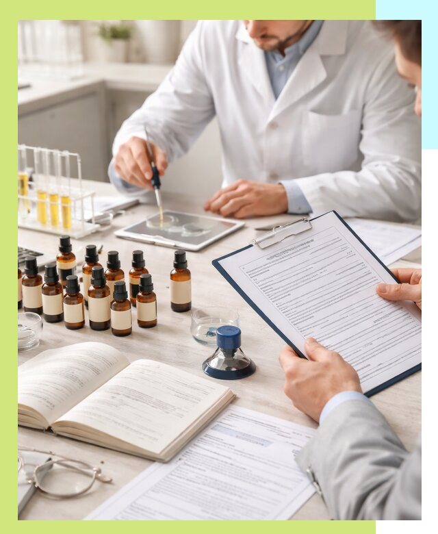 Сертификация эфирных масел и документация качества в Черкесске