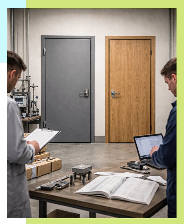 Сертификация дверей в Черкесске от 8157 р. под ключ | Алешин-Чрк