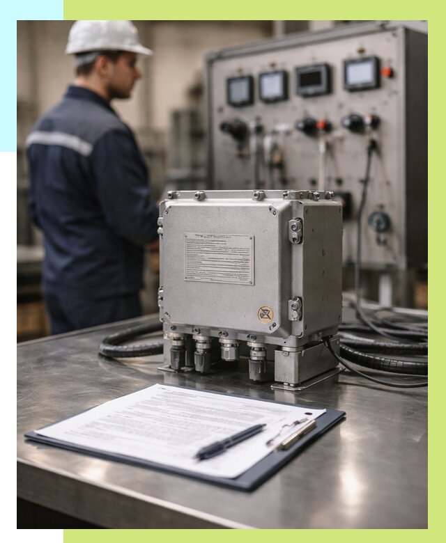 Сертификация взрывозащищенного оборудования в Черкесске от 35686 р. | Алешин-Чрк