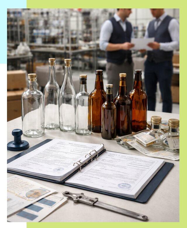 Сертификация стеклянных бутылок в Черкесске от 25490 р. | Алешин-Чрк