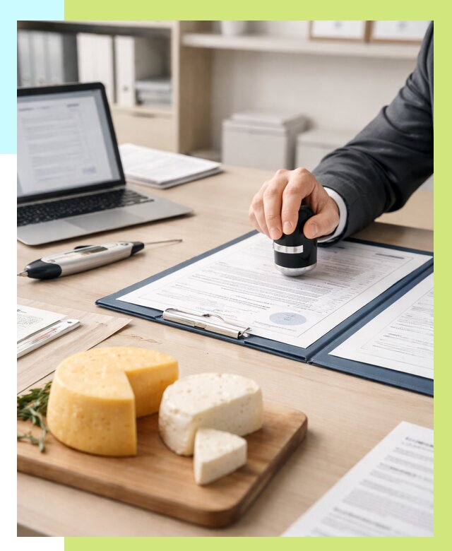 Сертификация сыров в Черкесске от 15294 р | Сертификат на сыр Алешин-Чрк