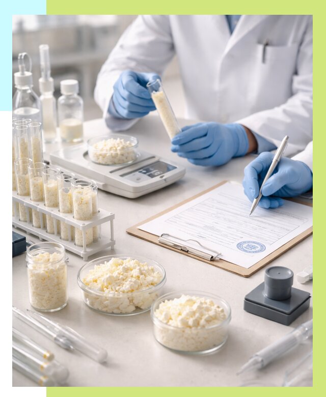 Сертификация творога в Черкесске от 12235 р. под ключ | Алешин-Чрк