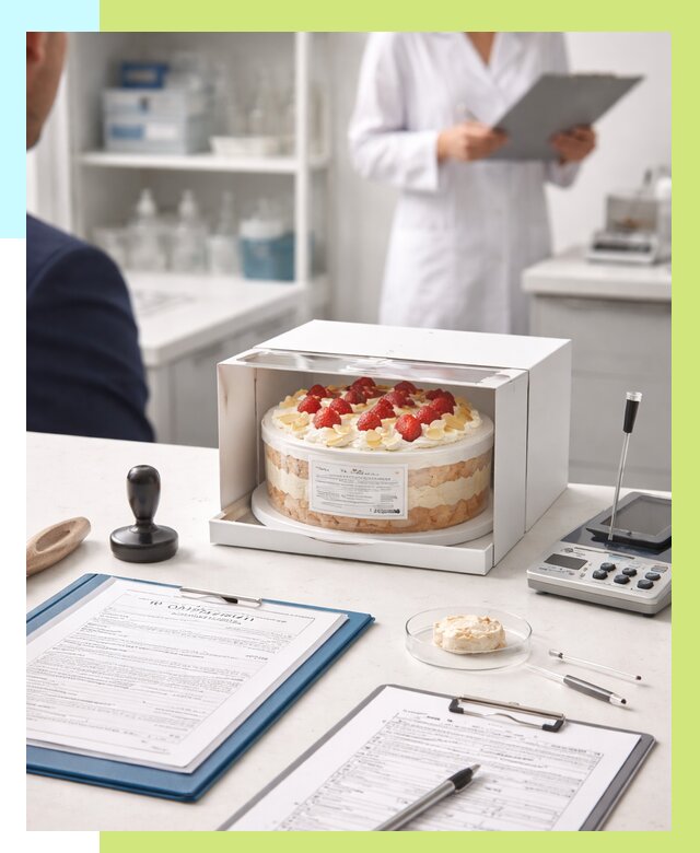 Сертификация тортов в Черкесске от 9176 р. заказать | Алешин-Чрк