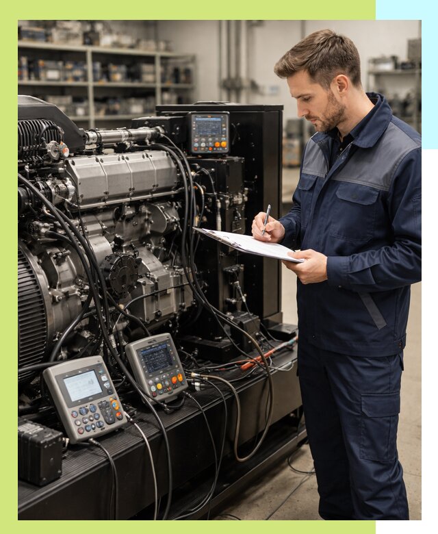 Сертификация дизельных генераторов и их оборудования в Черкесске