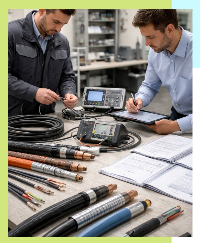 Сертификация кабеля и электропроводки в Черкесске под ключ