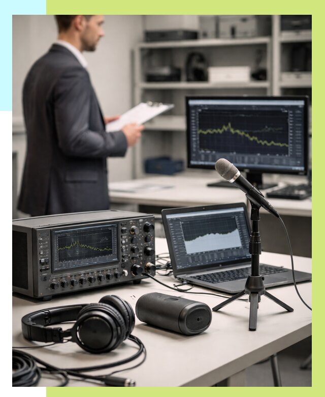 Сертификация аудиотехники в Черкесске от 15294 р., Алешин-Чрк