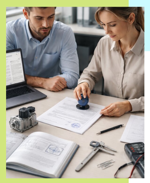 Выдача паспорта изделия и техническая экспертиза продукции в Черкесске