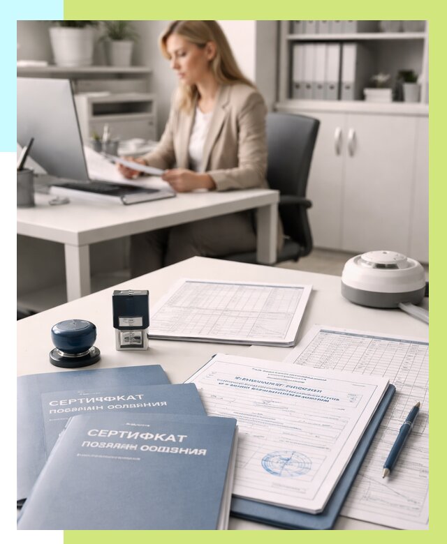 Сертификаты пожарной безопасности в Черкесске от 15294 р. | Алешин-Чрк