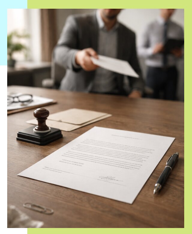 Отказное письмо по сертификации в Черкесске от 3569 р. | Алешин-Чрк