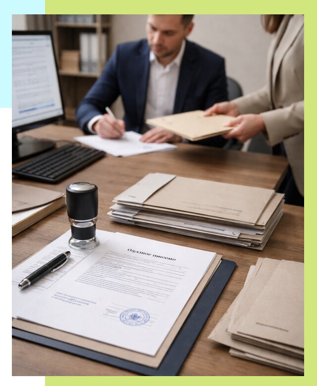 Отказное письмо для таможни в Черкесске от 3059 р, Алешин-Чрк