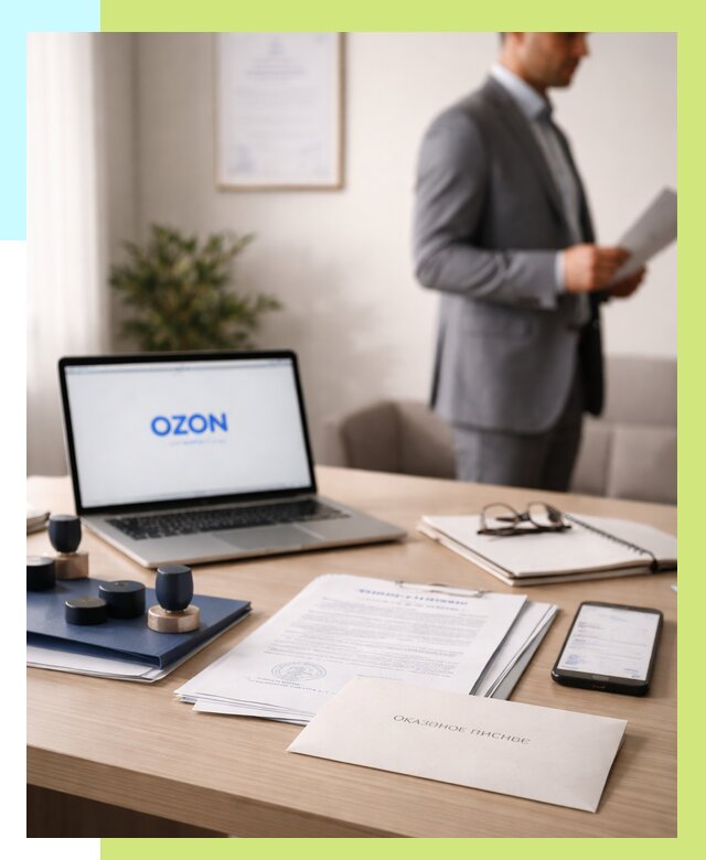 Отказное письмо для Ozon в Черкесске от 3569 р. | Алешин-Чрк