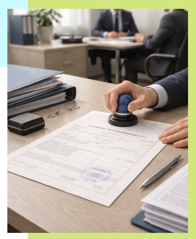 Сертификат происхождения СТ 1 в Черкесске от 4588 р. | Алешин-Чрк