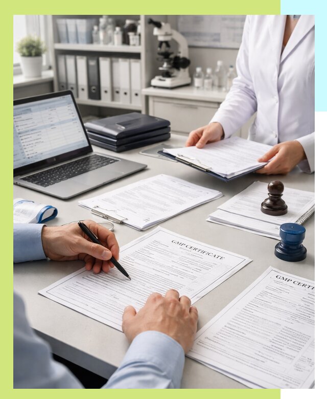 Оформление сертификата GMP в Черкесске для фармпроизводства