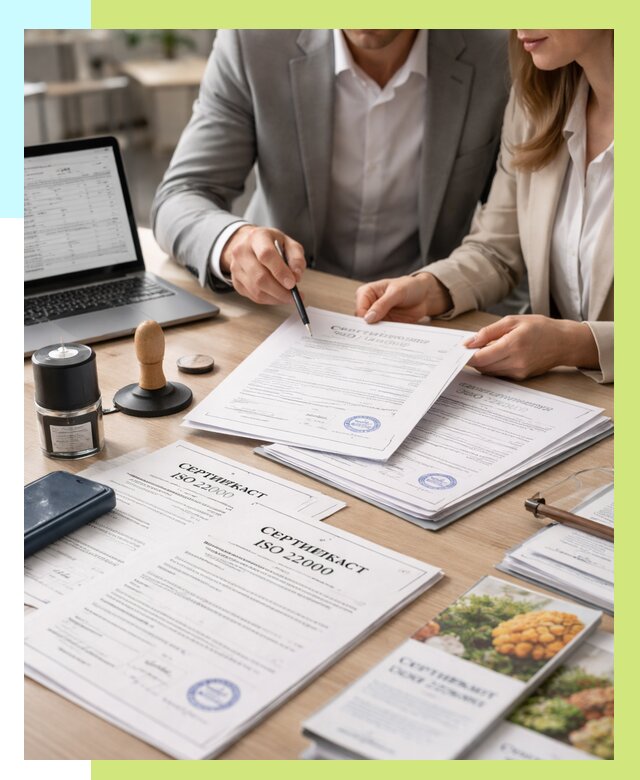 Сертификат ISO 22000 в Черкесске от 40784 р. под ключ | Алешин-Чрк