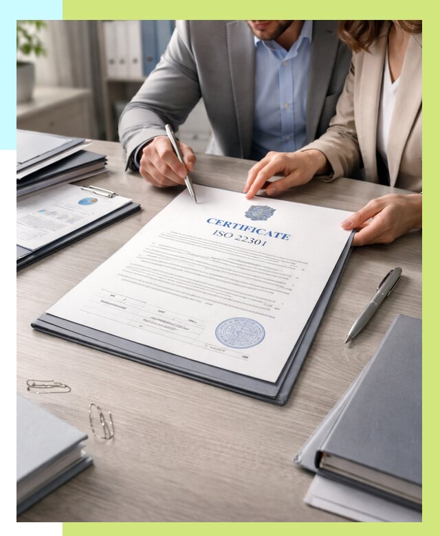 Сертификат ISO 22301 в Черкесске от 45882 р. | Алешин-Чрк срочно