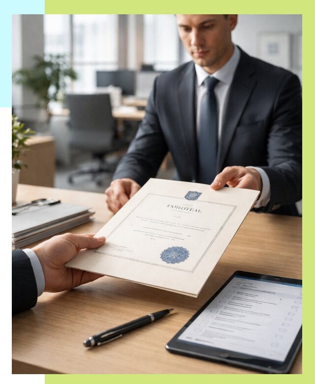 Сертификат ISO 30301 в Черкесске от 35686 р. | Алешин-Чрк - под ключ