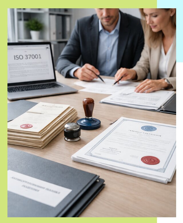 Получение сертификата ISO 37001 по системе борьбы с коррупцией в Черкесске